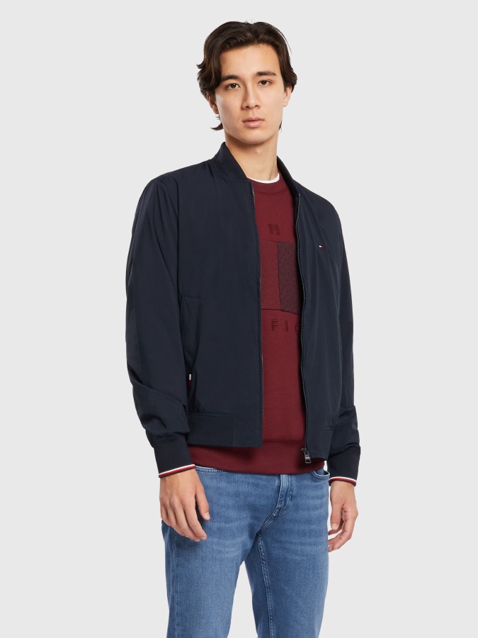 Tommy Hilfiger Lightweight Bomber Jacket Desert Sky