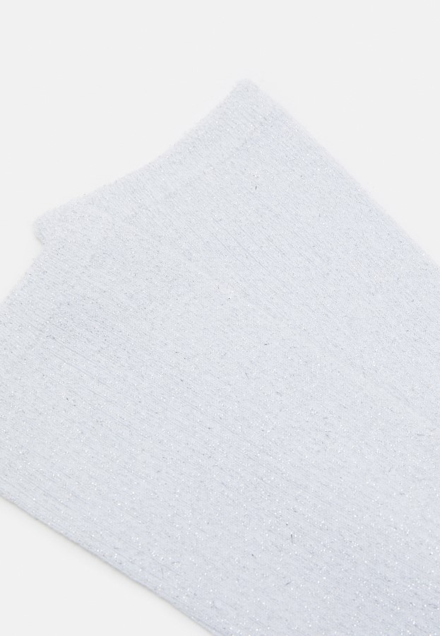 Silver Women Glitter Socks Tommy Hilfiger