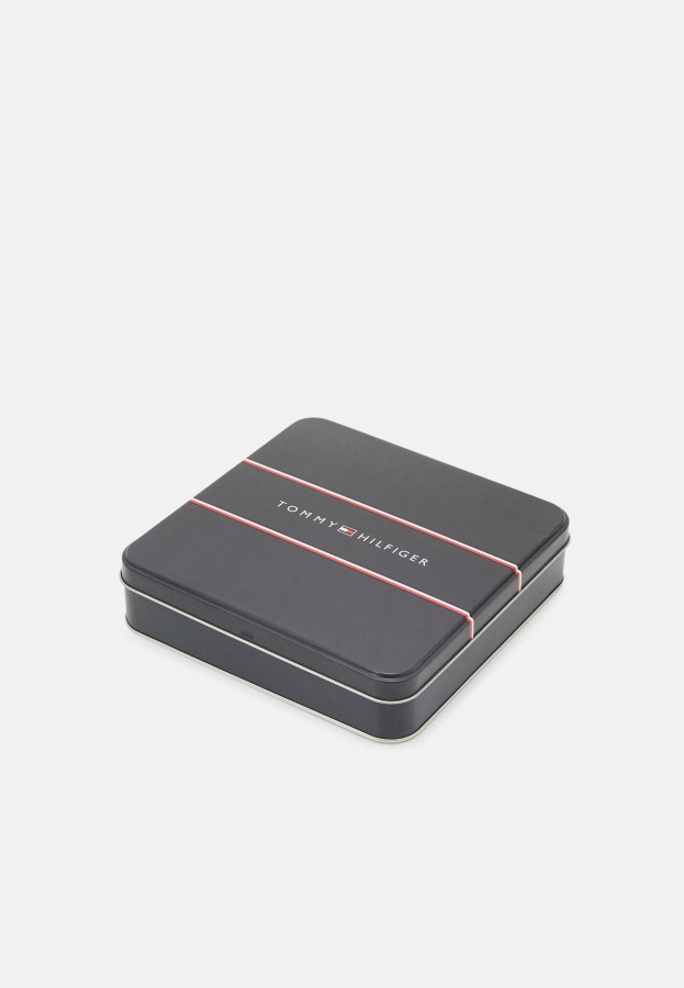 Men Kneehigh Tin Giftbox 4 Pack Socks Tommy Hilfiger Navy