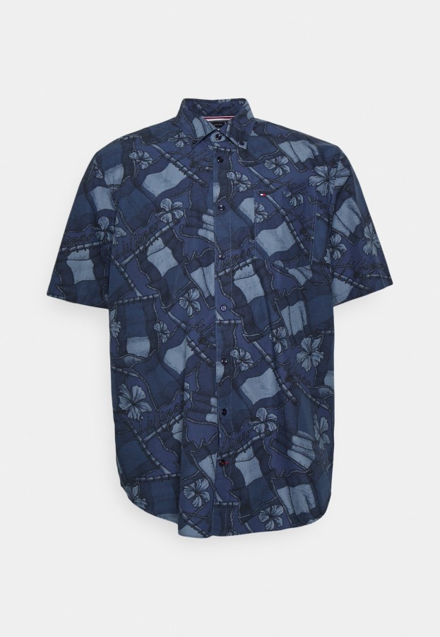 Desert Sky/Multi Wavy Flag Shirt Shirt Tommy Hilfiger