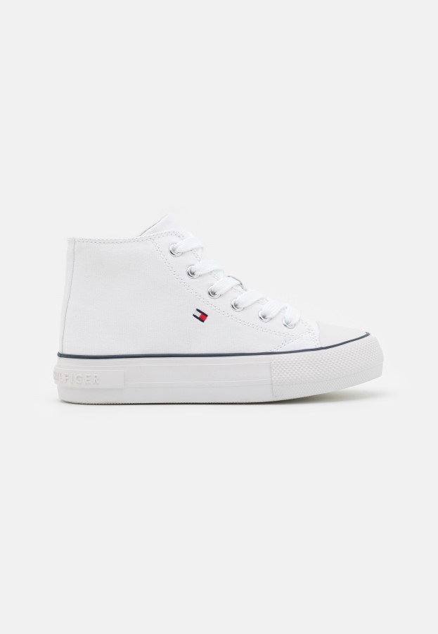 White Tommy Hilfiger High-Top Trainers