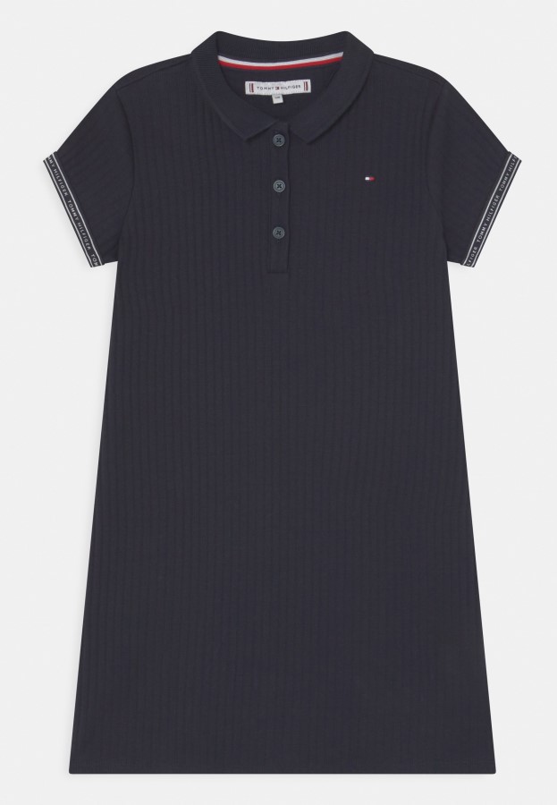 Tape Dress Jersey Dress Desert Sky Tommy Hilfiger