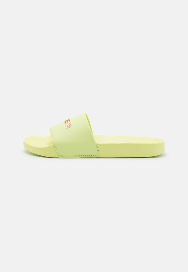 Tommy Hilfiger Colorful Pool Slide Mules Frosted Citrus